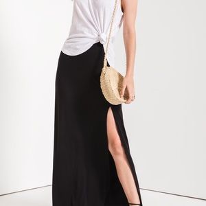 NWT Z Supply Side Slit Maxi Skirt